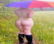 I went for a walk in the rain (f) from busty alice amter gets caught in the rain in larchmont village in los angeles 22