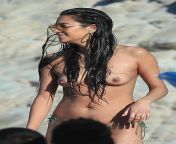 Shay Mitchell topless on the beach from ashley mason topless on beach