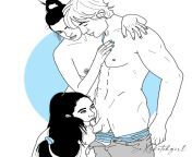 Girls and boy (by Sexsketchgirl) from siberian mouse two girls one boy new