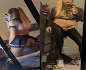 Are you taking the school girl or goth girl home? from bangla village school girl xxx videoian girl crying indean sex videos