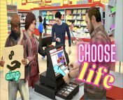 Homeles Life vs. Supermarket Shopping 3D - game comparison from life vs