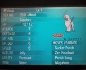 [WW] 4-6 IV Love Ball Absol Breedjects with Egg Moves from sexiyvideo ww