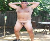 Nude Muscledaddy Backyard Flexing Naked Outdoors from gaydek net boy nude myhotzpic comli fazal naked penis photo