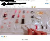 Nothing says classy like using dolls for little girls to push shitty Pure Romance paraphernalia. Have these people no shame?! from girls sex push local arab