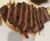 Girlfriends first try reverse-sear how did she do? from sear