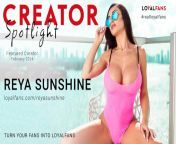 Brighten up your day with this months &#34;Creator Spotlight&#34; ~ Reya Sunshine from reya sunshine pole dancer