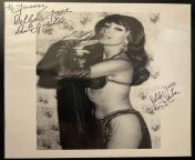 The pin-up Delilah Jones sent me an autographed photo! from delilah cass
