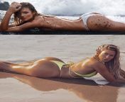 Booty battle: Candice Swanepoel vs Kelly Kelly from kelly kelly compilation