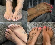 French tips or hot pink on my toes?? Which looks sexier? from tips sa hot videos