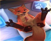 [M] Nick being a fox and doing fox things (letodoesart) from fox pov yiff