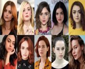 Rank My Top 10: Jenna Coleman, Elle Fanning, Natalia Dyer, Lucy Hale, Maisie Williams, Camila Mendes, Olivia Cooke, Zoey Deutch, Daisy Ridley, Brie Larson from maisie williams nude photos leaked 9