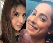 Ansha Sayed &amp; Alka Verma together blowjobing 1 cock from indian tv actress ansha sayed xxx videos