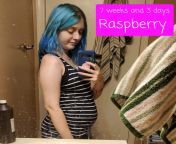 I had my first baby appointment today with hubby/baby daddy and the doctor said our baby is the size of a raspberry ? and im due 4/11/2021. Im so excited to meet you baby ?? from anju baby