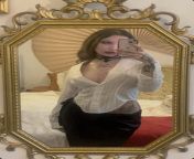 Mirror pic &#124; white blouse from www porn hotn maria white blouse