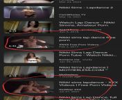 Did Nikki sims Laplace video get taken off? from nikki galrani thighs video