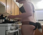 Sissy puppy slut loves to cook, wish i had someone to cook for from plack cook