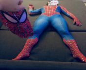 [OC] Of all the heroines within the Spiderverse, this young rookie was the most pathetic. Spidergirl was lured and ambushed by Kingpin and his men. She was brutally beaten, de-masked, groped in her tight suit, violated, and passed around for all to enjoyfrom all indian heroines hot sex photes