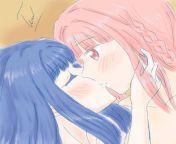 [Magia Record] YachiIro completed nude kiss from akshra sing nude kiss