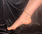 Let me give you a sexy anklet footjob??? from indian anklet footjob 3gp