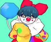 Free download of the Clown avatar I made for the VRChat Avatar Jam in April from vrchat futanari