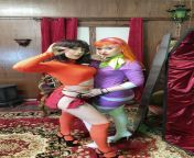 Velma and Daphne (Scooby Doo) by Anya Braddock and DarthRubie from dasha anya naked hakeela masala films