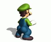 Luigi ve onun seksi poposu from heyvan ve qiz seksi