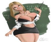 Simona back at shool teaching everything the guys need to know from pubic shool