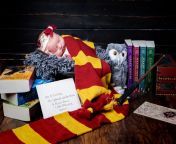 My baby girls newborn photo shoot was Harry Potter themed! I think they turned out awesome! from girl baby pussy photo