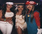 Wrestlers at Halloween: Chelsea Green, Deonna Purrazzo, Britt Baker from wwe chelsea green nude xxx