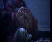 If the doll from seed of chucky IS just a replica for the film set, do u think the bride of chucky doll could still be buried in charles lee rays grave? from traile film massacre do serra eletrica o inicio