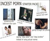 Incest Porn Starter Pack from retro incest porn