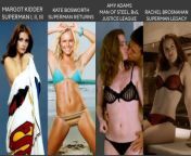 Lois Lane in Movies: Margot Kidder, Kate Bosworth, Amy Adams, Rachel Brosnahan from margot kidder