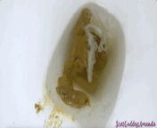 Dirty Toilet Goddess Wishes??Its so hot hand feeding human toilets my shit out of the toilet!???? from hot milk feeding