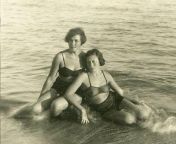 Girls relax on the sea in the Crimea , 1933 from azov crimea