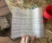 My friends mom mailed her a vibrator + included her own instructions from vibrator funny