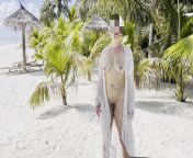 Trying a near nude walk on this non-nude beach in the middle of the day from beautiful bhabi non nude tease in saree mp4