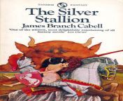 The Silver Stallion, James Branch Cabell, Tandem, 1971. Cover: Michael Foreman. Biography of the Life of Manuel series no. 3. from silver stallion