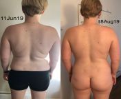 F/29/57 [77.4kg&amp;gt;73kg=4.4kg] 16:8 IF, 4x week HIIT workouts, mostly WFPB eatingNSFW from 4x rkklbvhc