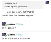 Pillow princess from megan princess tumblr