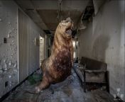 Just a Massive Rotting Stuffed Seal found in a random corridor of a School in Norther Japan. from japan mastbethion