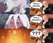 [Darling in the FRANXX] Semi-daily Zero Two meme [#038] - You thought YOU were a lolicon from heidy 038