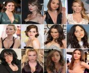 Happy New Year! Pick one of these celebs to fuck, as a finish to 2022. Then pick one celeb to fuck, that ISN&#39;T one of these, as a beginning to 2023. Explain how you&#39;d fuck them! from ratins new hot wifes one wife teaching blowjob to other wife