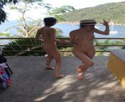 What a better venue for a naked pool dance from indian village naked stage dance sho