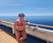 FREE + VIP PAGE! A milf in a bikini is always a good time, especially on a cruise ship. from page a