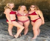 [3] blonde bikini babes! Pick 1 to fuck. The other 2 will jerk and suck you off before you fuck your choice. from blonde bikini babes