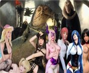 Jabbas anime harem! What are you doing to them if your jabba? Also one of my first edits from anime harem trigger