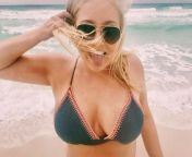 Big titty blonde in a bikini. So big theyre about to pop out... so sexy. The kinda boobs you wanna stick your cock in between. They look so soft... from so big tite bobbsxx