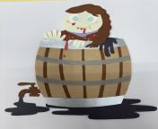 Cute challenge #2: Wee Morag in the barrel. from morag
