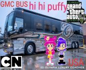 GMC BUS Hi Hi PUFFY USA?? CANAD?? CATOON NETWORK CITY USA??CANAD?? from gmc mms