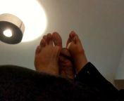 Friend (f22) gives footjob in exchange for a foot massage (hidden cam) from muslim burka xxx com hidden cam batha